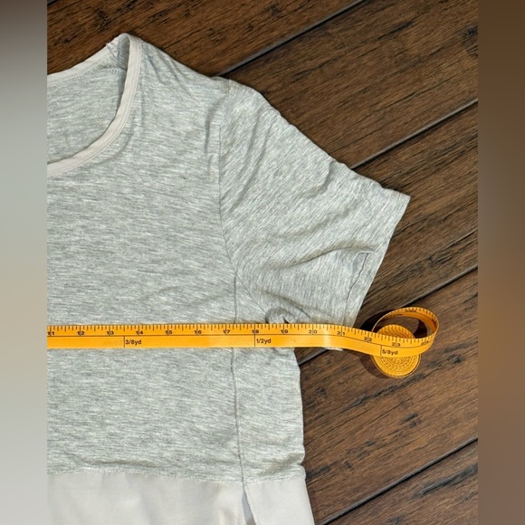 Joe Fresh Gray and Cream Women's Top - Picture 4 of 5